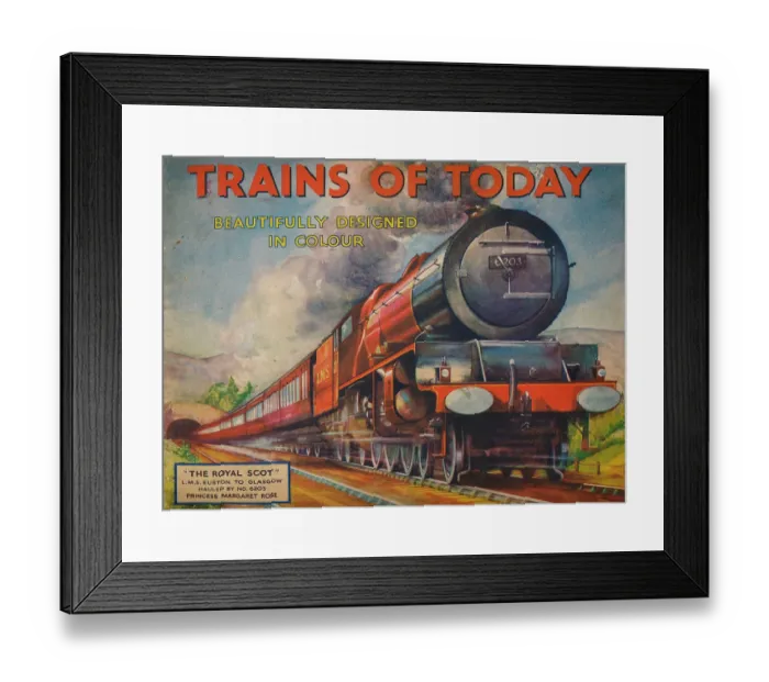 Framed Print : Trains of Today Framed Print : Trains of Today