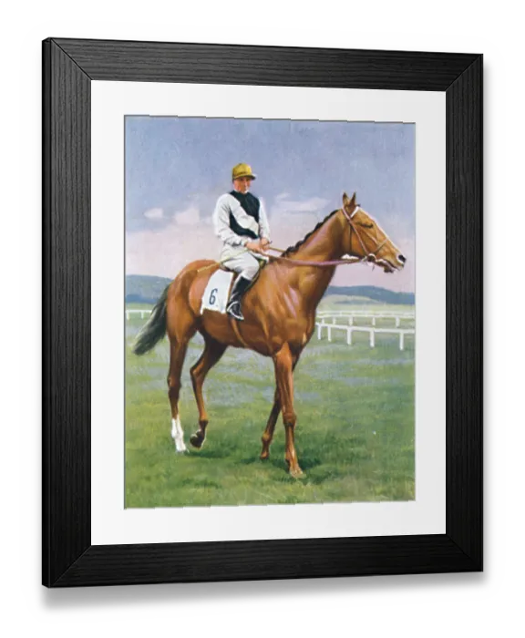 Framed Print : Challenge, Jockey: E. Smith, 1939. Winner of the Jockey Club Stakes at Newmarket Framed Print : Challenge, Jockey: E. Smith, 1939. Winner of the Jockey Club Stakes at Newmarket