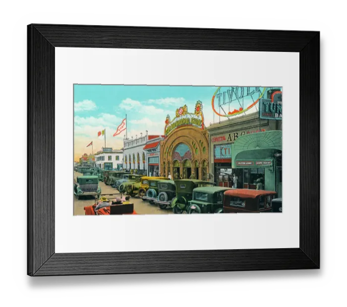 Framed Print : Main Street Framed Print : Main Street