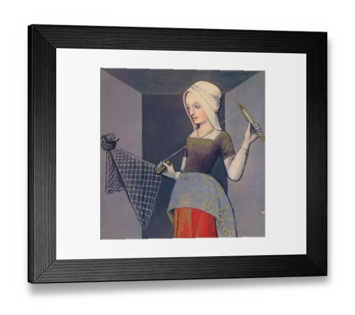 Framed Print : Arachne - Native De Colophon 1403 (1939)