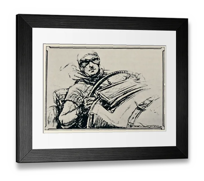 Framed Print : The Memorial Panel To Sir Henry Birkin At Brooklands Framed Print : The Memorial Panel To Sir Henry Birkin At Brooklands