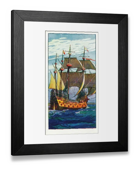Framed Print : The Harry Grace A Dieu Framed Print : The Harry Grace A Dieu