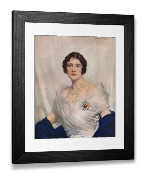 Framed Print : Her Majesty Queen Elizabeth 1937 Framed Print : Her Majesty Queen Elizabeth 1937