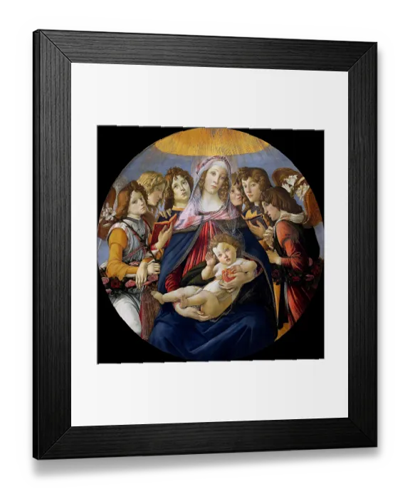 Framed Print : Madonna Of The Pomegranate (Madonna Della Melagrana) Framed Print : Madonna Of The Pomegranate (Madonna Della Melagrana)