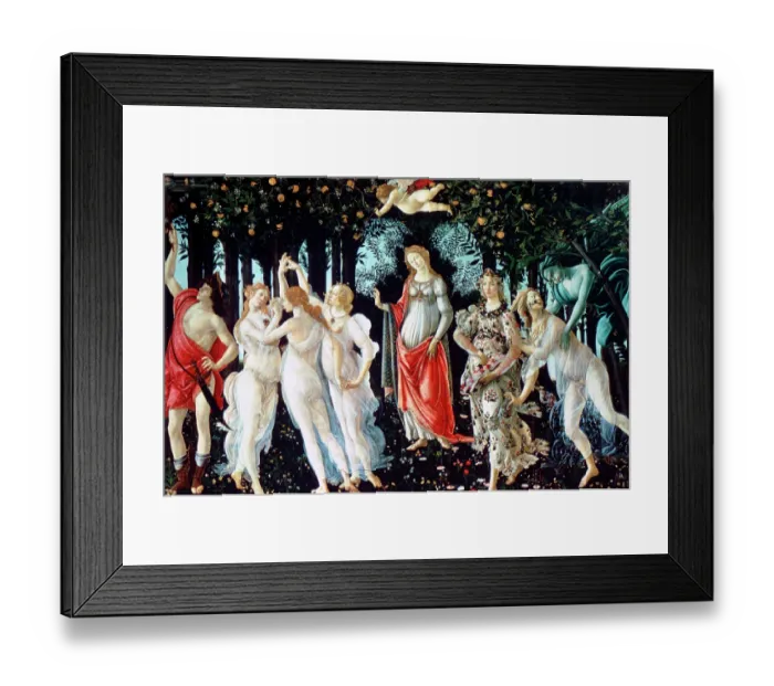 Framed Print : Primavera, c1478. Artist: Sandro Botticelli Framed Print : Primavera, c1478. Artist: Sandro Botticelli