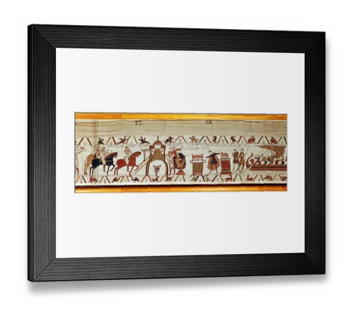 Framed Print : English King Harold II on visit to Normandy, 1064 Framed Print : English King Harold II on visit to Normandy, 1064