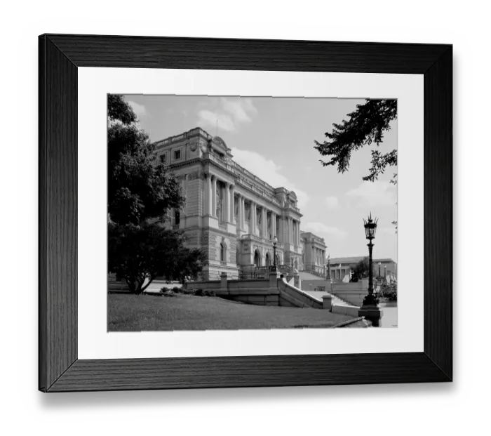 Framed Print : Library of Congress Thomas Jefferson Building, Washington, D.C Framed Print : Library of Congress Thomas Jefferson Building, Washington, D.C