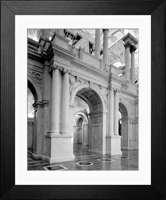 Framed Print : Library of Congress Thomas Jefferson Building, Washington, D.C Framed Print : Library of Congress Thomas Jefferson Building, Washington, D.C
