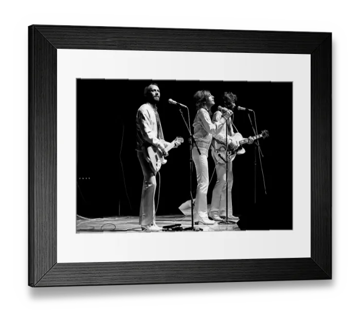 Framed Print : Bee Gees in New York Framed Print : Bee Gees in New York