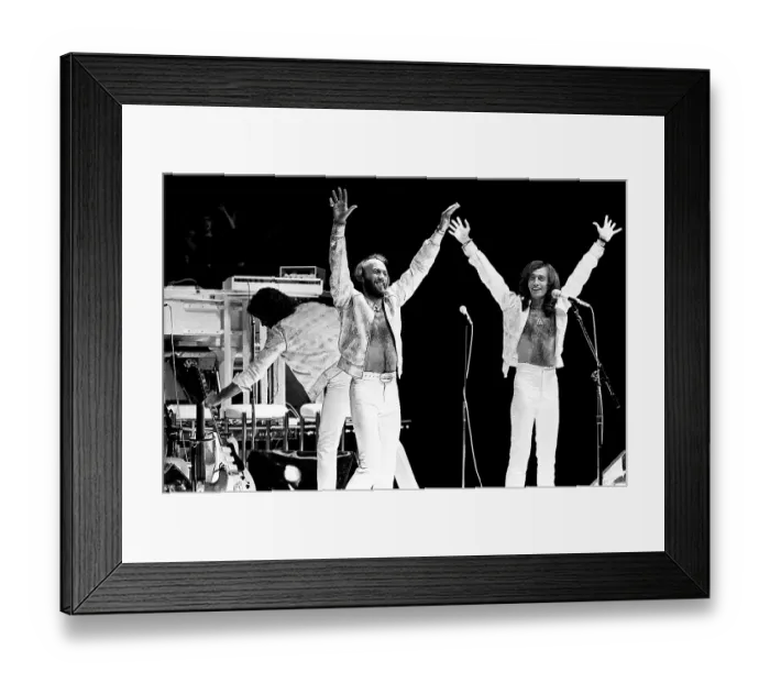 Framed Print : Bee Gees in New York Framed Print : Bee Gees in New York