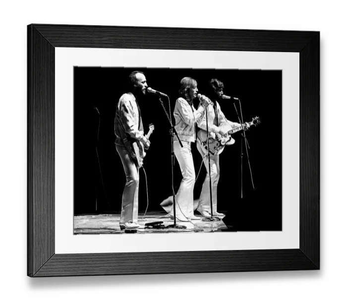 Framed Print : Bee Gees in New York Framed Print : Bee Gees in New York