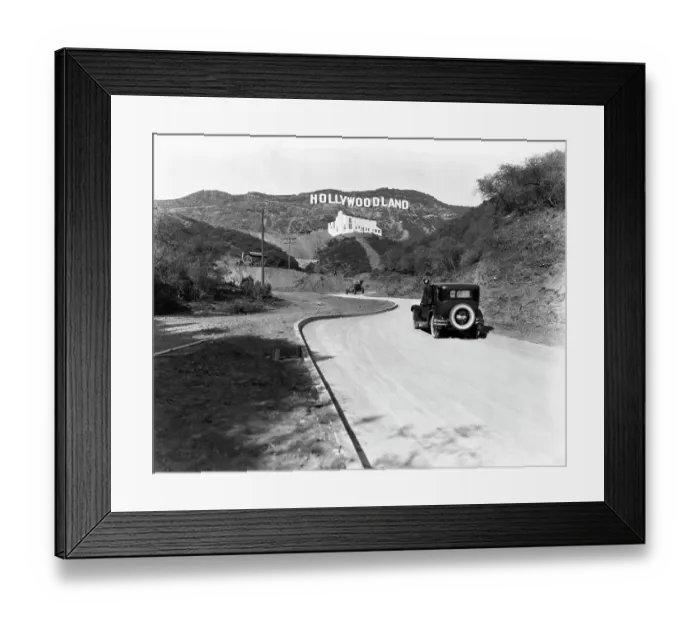 Framed Print : Hollywoodland Framed Print : Hollywoodland