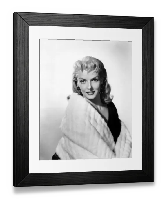 Framed Print : Jane Russell Film Still from 'The Fuzzy Pink Nightgown' Framed Print : Jane Russell Film Still from 'The Fuzzy Pink Nightgown'