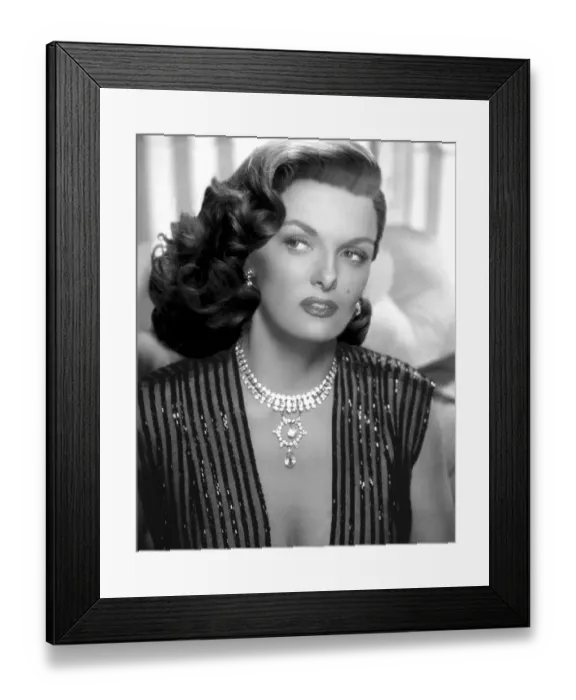 Framed Print : Jane Russell Film Still from 'The Revolt of Mamie Stover' Framed Print : Jane Russell Film Still from 'The Revolt of Mamie Stover'