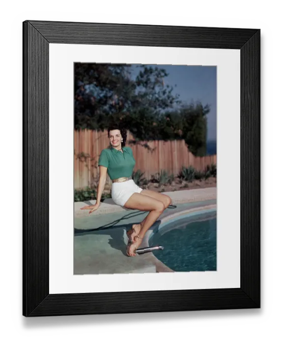 Framed Print : Russell By Pool Framed Print : Russell By Pool