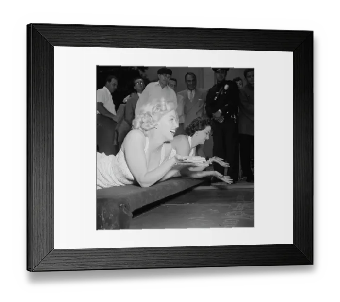 Framed Print : Joint Handprint Ceremony Framed Print : Joint Handprint Ceremony