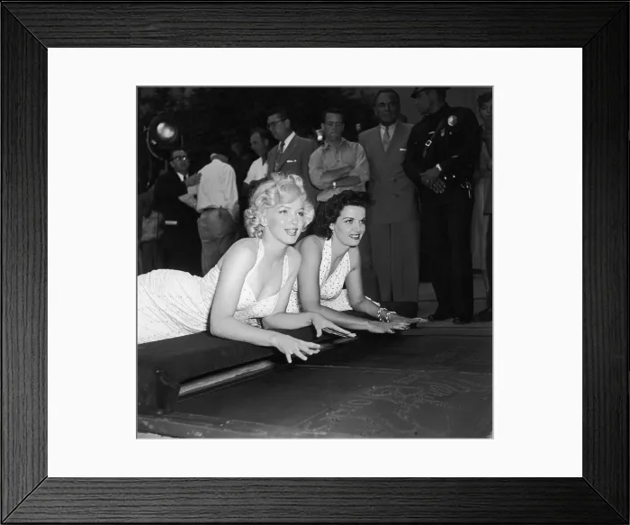 Framed Print : Monroe And Russell Framed Print : Monroe And Russell