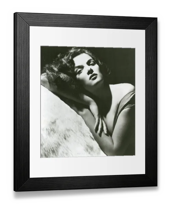 Framed Print : Portrait Of Jane Russell Framed Print : Portrait Of Jane Russell