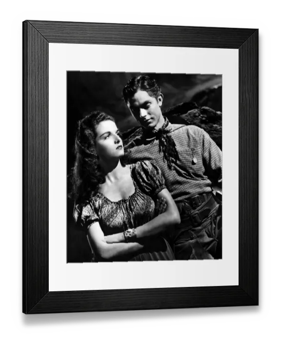 Framed Print : Film Still from 'The Outlaw'