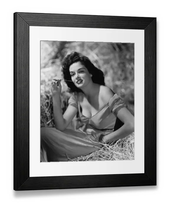 Framed Print : Jane Russell Film Still from 'The Outlaw' Framed Print : Jane Russell Film Still from 'The Outlaw'