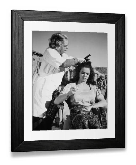 Framed Print : Russell's Stylist Framed Print : Russell's Stylist