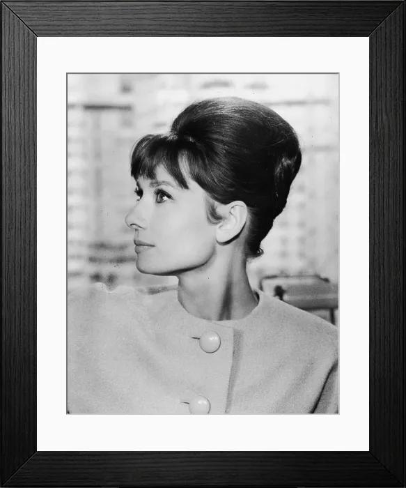 Framed Print : Portrait Of Audrey Hepburn Framed Print : Portrait Of Audrey Hepburn