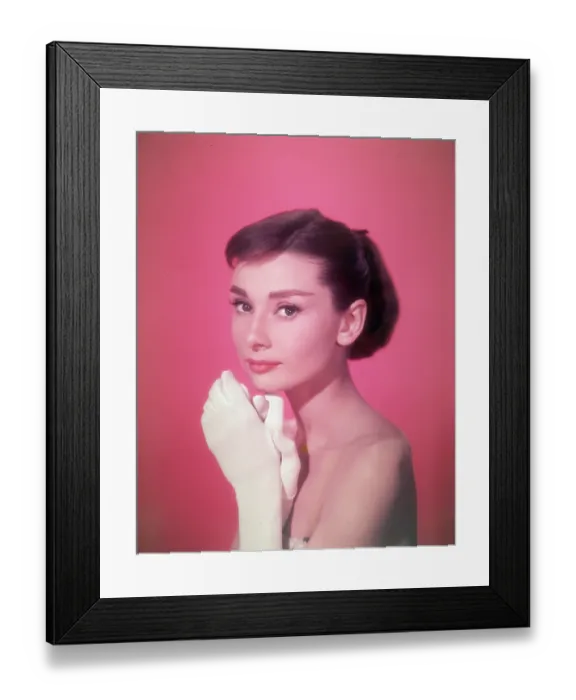 Framed Print : Audrey Hepburn