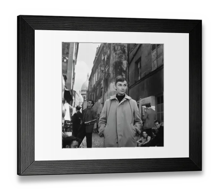 Framed Print : Filming Funny Face, 1956 Framed Print : Filming Funny Face, 1956
