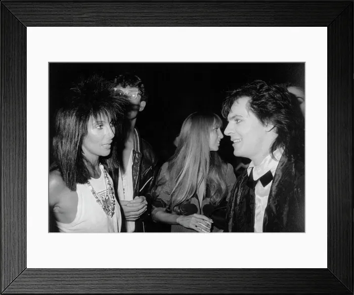 Framed Print : Cher And Nick Rhodes Framed Print : Cher And Nick Rhodes