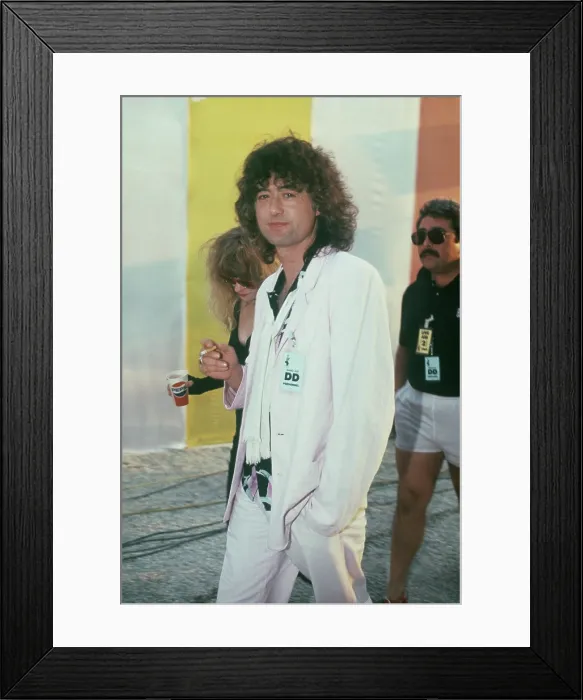 Framed Print : Live Aid USA Framed Print : Live Aid USA