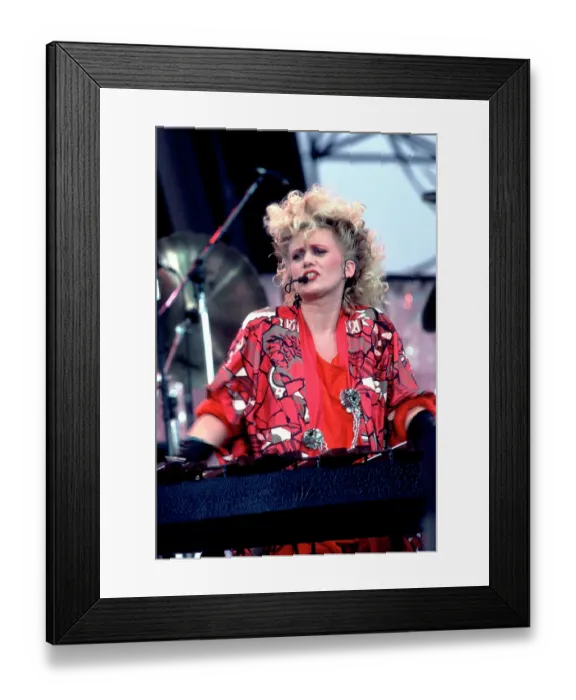 Framed Print : Thompson Twins Perform At Live Aid Framed Print : Thompson Twins Perform At Live Aid