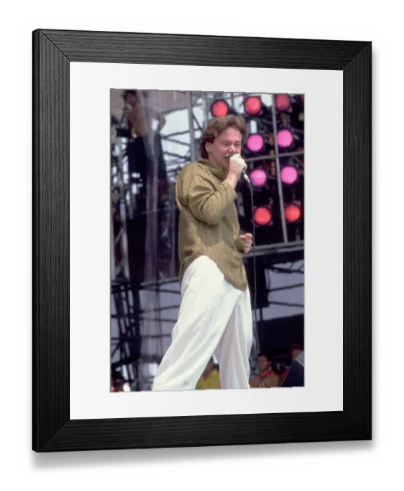 Framed Print : Simple Minds At Live Aid Framed Print : Simple Minds At Live Aid