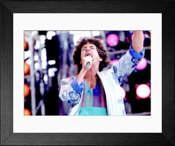 Framed Print : REO Speedwagon On Stage Framed Print : REO Speedwagon On Stage