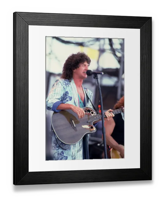 Framed Print : REO Speedwagon On Stage Framed Print : REO Speedwagon On Stage