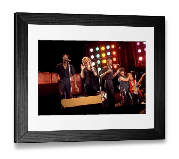 Framed Print : At Live Aid Framed Print : At Live Aid