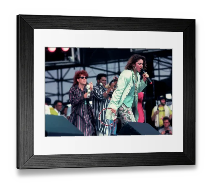 Framed Print : At Live Aid
