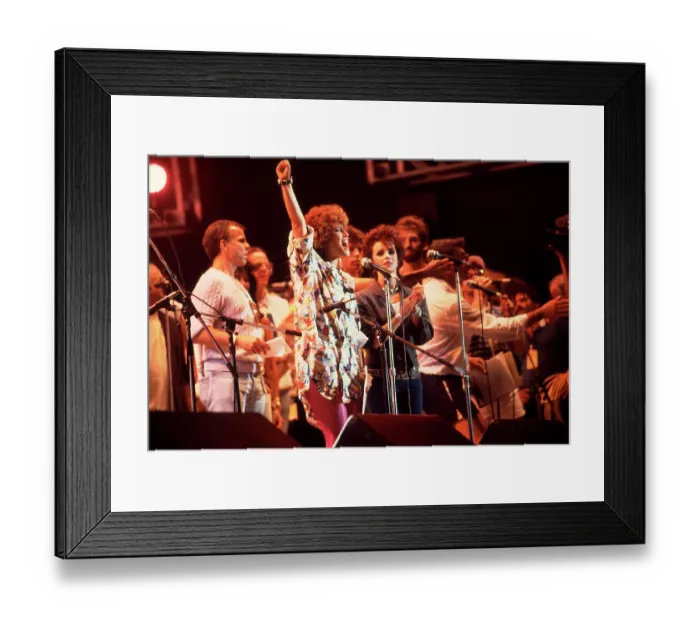 Framed Print : Melissa Manchester At Live Aid Framed Print : Melissa Manchester At Live Aid