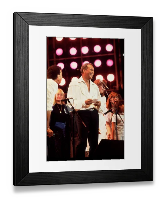 Framed Print : Harry Belafonte At Live Aid Framed Print : Harry Belafonte At Live Aid