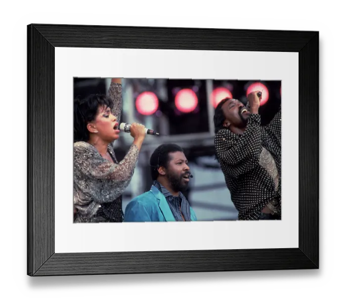 Framed Print : Ashford And Simpson With Teddy Pendergrass Framed Print : Ashford And Simpson With Teddy Pendergrass