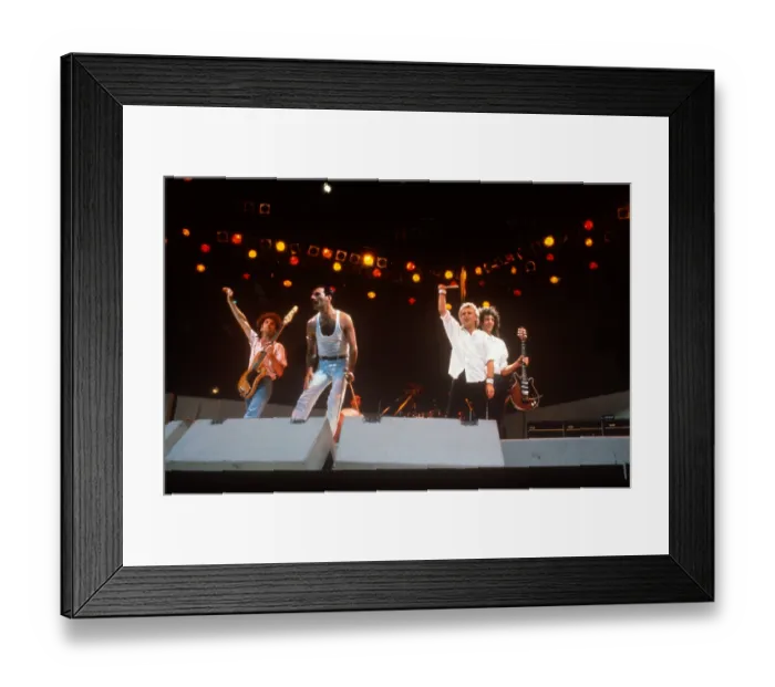 Framed Print : Live Aid At Wembley Stadium Framed Print : Live Aid At Wembley Stadium