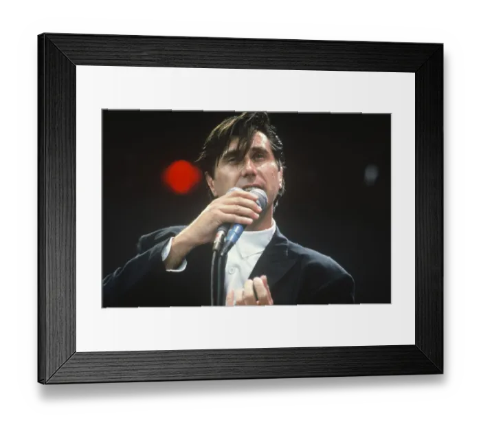 Framed Print : Bryan Ferry at Live Aid Framed Print : Bryan Ferry at Live Aid