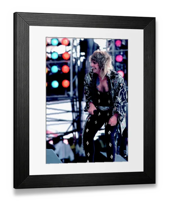 Framed Print : Black Sabbath Performs At Live Aid Framed Print : Black Sabbath Performs At Live Aid