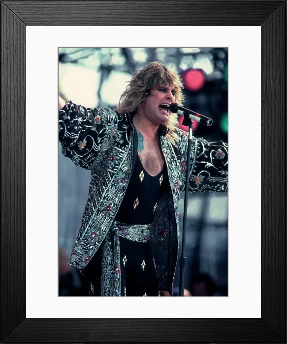 Framed Print : Black Sabbath Performs At Live Aid Framed Print : Black Sabbath Performs At Live Aid