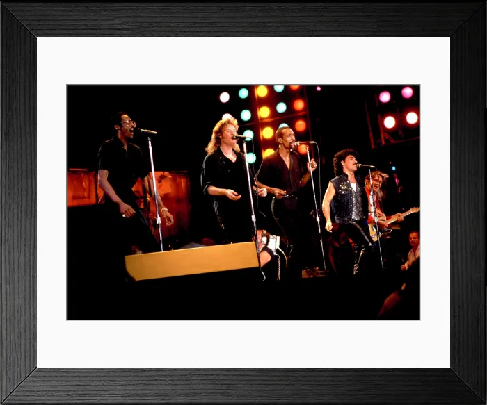 Framed Print : Hall & Oates At Live Aid Framed Print : Hall & Oates At Live Aid