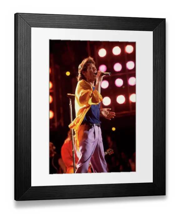 Framed Print : The Rolling Stones At Live Aid Framed Print : The Rolling Stones At Live Aid