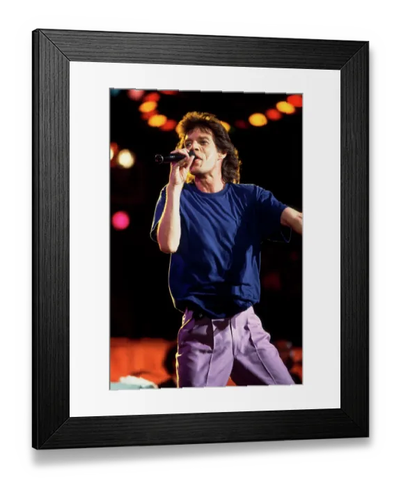 Framed Print : The Rolling Stones At Live Aid Framed Print : The Rolling Stones At Live Aid