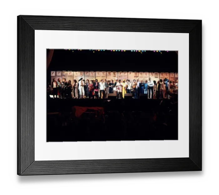 Framed Print : Live Aid - Philadelphia Framed Print : Live Aid - Philadelphia