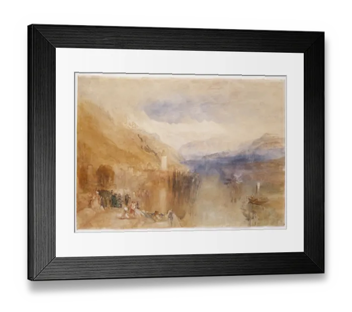 Framed Print : Oberhofen, Lake Thun Framed Print : Oberhofen, Lake Thun