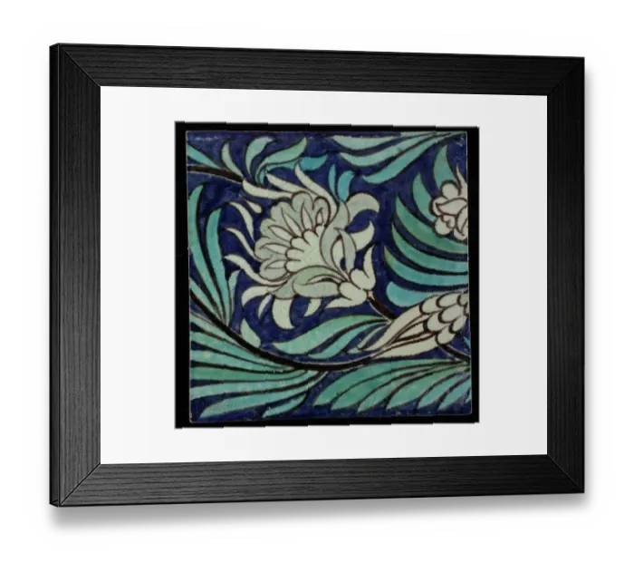 Framed Print : Art Nouveau Tile Framed Print : Art Nouveau Tile