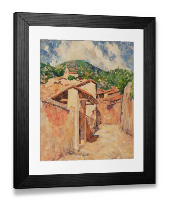 Framed Print : Barrio de Ojeda Framed Print : Barrio de Ojeda